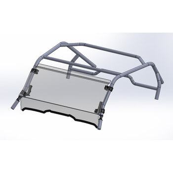 FULL WINDSHIELD HC YAMAHA YXZ1000R 16 18