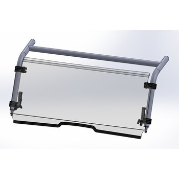 FULL WINDSHIELD HC YAMAHA WOLVERINE 16 18