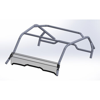 FULL WINDSHIELD HC YAMAHA YXZ1000R 16 18