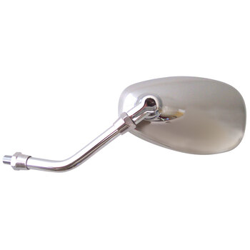 HANDLEBAR END MIRROR LF/RH BLACK RECT.