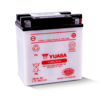 Yuasa High Performance Conventional (AGM) Batteries YB14 B2
