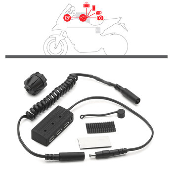 KIT POWER CONN(MICRO USB MINI USB IPHONE 3 4 5)