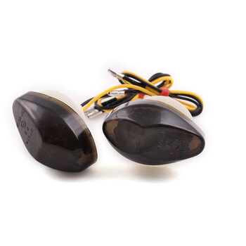 FLASHERS 'FLUSH MOUNT' HONDA CLEAR LENS LED