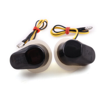 FLASHERS 'FLUSH MOUNT' HONDA CLEAR LENS LED