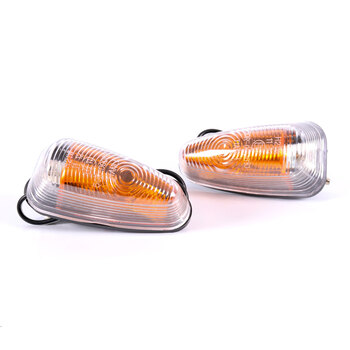 FLASHERS 'RAINDROP' SMOKE LENS