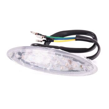 LED TAILLIGHT W/ LICENSE PLATE SUPPORT BLACK