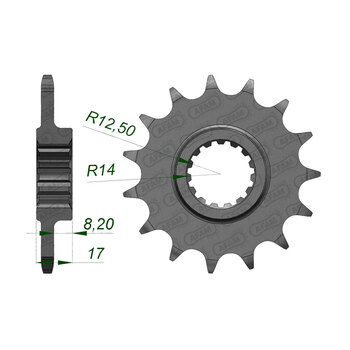 FRONT SPROCKET DUC MONSTER 821 (14 15) 52619 15