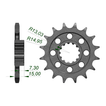 FR.SPR.BMW S1000RR 09 10 525 15