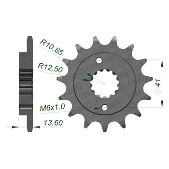 AFAM FR.14T 520 CRF250/CR125 04 07 20210.