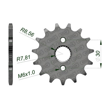 AFAM 14T FR.SPR.CR80/85R 86 04 14T 420.