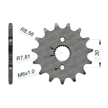 AFAM FR.14T 520 CRF250/CR125 04 07 20210.