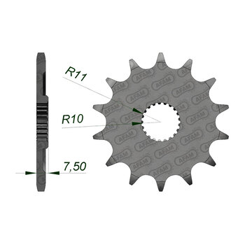 AFAM FR 14T 520 RACING FZR/YZF/R7/R6 RACE.