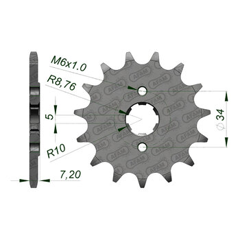 SPR.FR.23801 KK1 010 13T E279 13T