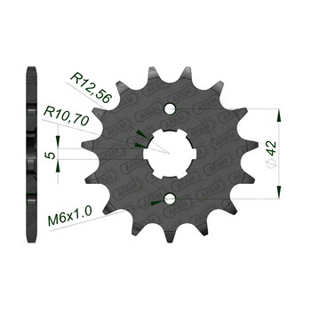 AFAM FR.16T 530P FZR1000 87 95 (21602).