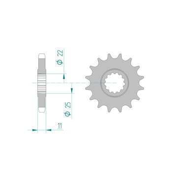 SPR.FR.ZRX11/12.99 06 16T 530P 24900 16T.