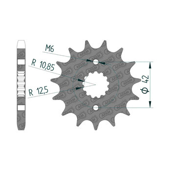 AFAM FR.16T 530P FZR1000 87 95 (21602).