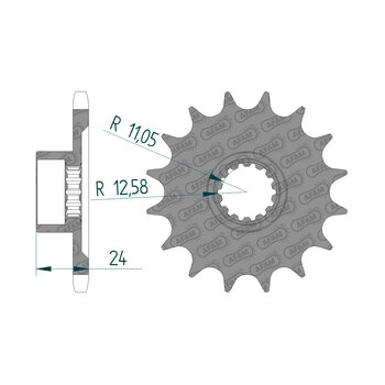 AFAM FR.15T 525P MV AUGUSTA (94807 15)
