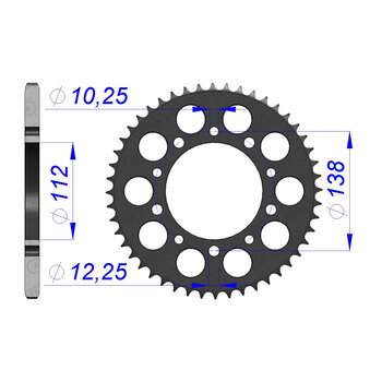 AFAM RR.42T 520 KTM 54610051 42.