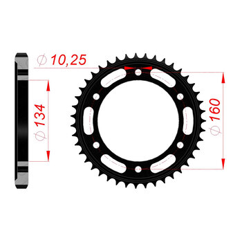 AFAM RR.40T 50P CBR929/VTR(SP)00 04/1000RR 04 07.