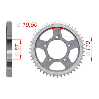 AFAM RR.45T TRIUMPH SPEED TRIPLE/DAYTONA.