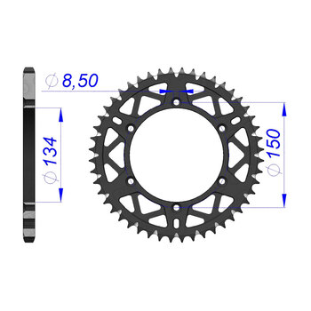 SPR.RR.RM125/250 80 04 51T (14203 51).