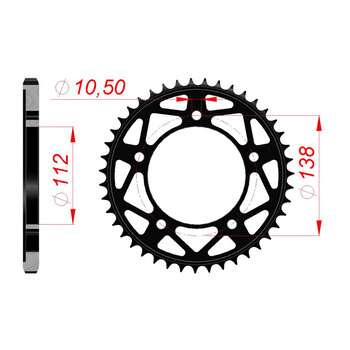AFAM RR.40T 520 KTM 54610051 40 (P899).