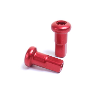 ALLOY NIPPLE (36)/9G X .300/3.6 X 7.6MM/RED