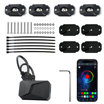 1' 10W LED LIGHTS 950 1080 LUMEN ALU.BODY BLACK