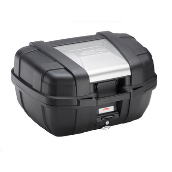 TOP CASE 33 LITRES KGR33 MONOKEY BLK/ALUMINIUM