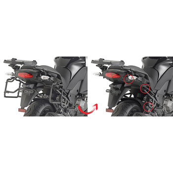 TUBULAR SIDECASES HOLDER TRIUMPH TIGER 800XR/XR 18