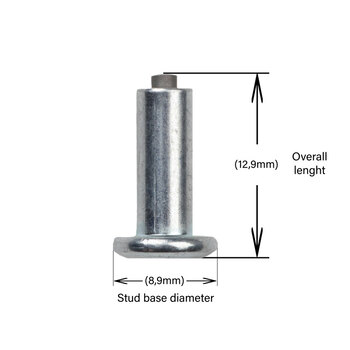 TIRE STUDS 12/11 MM LENGTH
