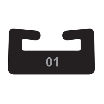 SLIDER PROFILE 21 SKI DOO 69.00 IN BLK