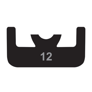 SLIDER PROFILE 21 SKI DOO 69.00 IN BLK