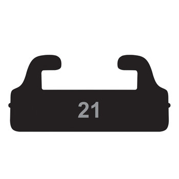 SLIDER PROFILE 26 SKI DOO 71.00 IN BLK