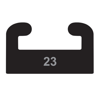 SLIDER PROFILE 21 SKI DOO 69.00 IN BLK