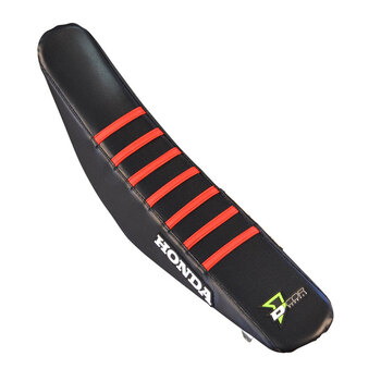 RIBBED SEAT BLK/GRN KXF250 (13 16) 450 (12 15)