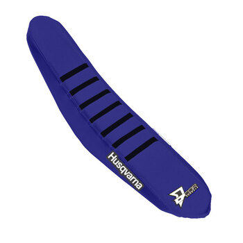 SEAT COVER BLU/GRN RIBS KXF250(17 18) 450(16 18)