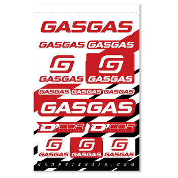 DECAL SHEET 12MIL GEICO HONDA HRC