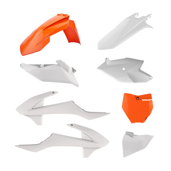 REAR FENDER KTM 85 SX 2013 WHITE KTM