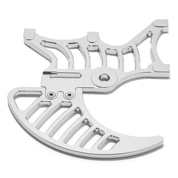 REAR BRAKE DISC GUARD DESIGN 2 SUR RON LBX BLACK