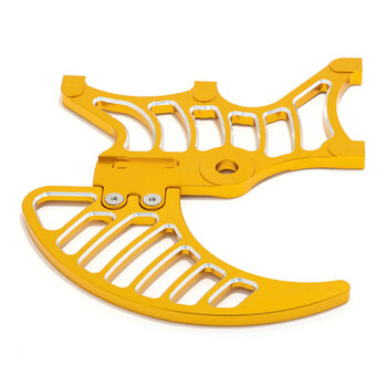 REAR BRAKE DISC GUARD DESIGN 2 SUR RON LBX BLACK