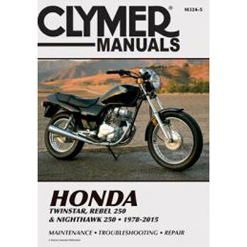 MANUEL HAYNES HONDA REBEL NIGHTHAWK TWINS 85 09