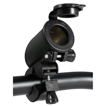 POWER SOCKET INSERT TYPE 12V 15A W/PLASTIC COVER