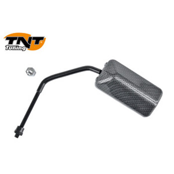 MIRROR F1 L/R 8MM CARBON EACH W/YA ADAPT.