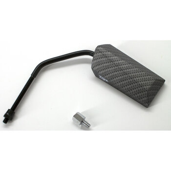 MIRROR L/R F11 8MM CARBON EACH W/YA ADAPT.