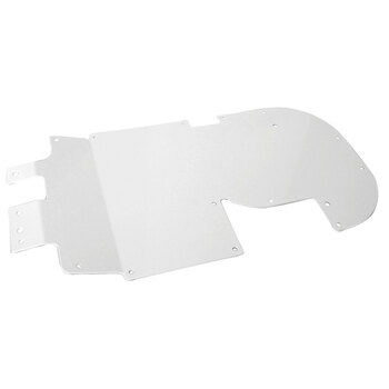 RUCKUS 50 ALUMINUM FOOTREST BRACKET/ MISTY WHITE