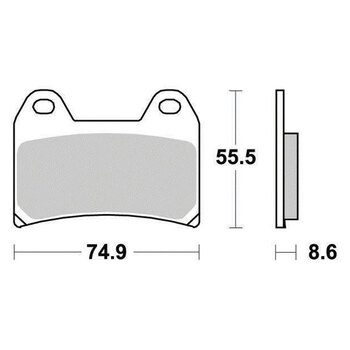 BRAKE PAD FDB313EF