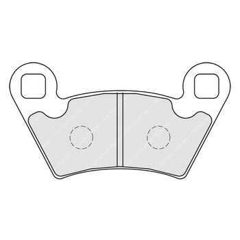 FERODO PAD FDB250SGEBC 010 054R(FA54R)(VR120/333)