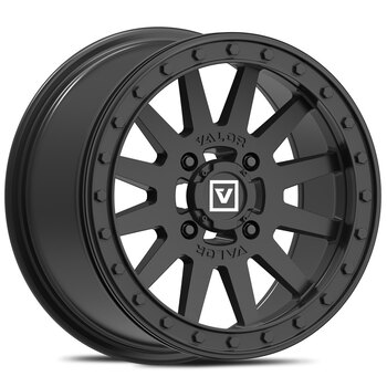 TWISTER 14X7 4/136 5+2 BLACK MACHINED LEFT