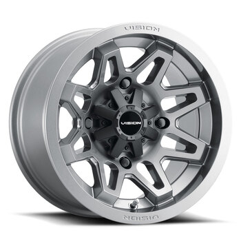 UTV WHEEL ASSAULT 12X7 (4+3) 4/110 GUNMETAL